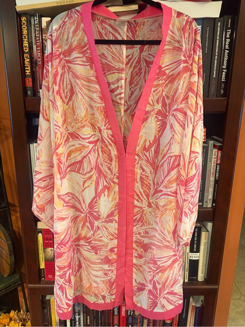 Brandis Dress Out Loud Trippin to Tahiti Open Front Duster